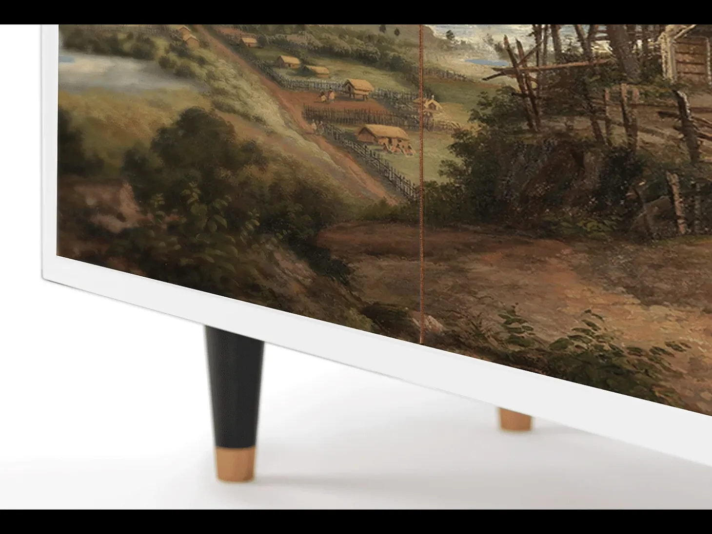 Aparador - 94x96x48 cm - BS3 - View Across the Plains , Blanco