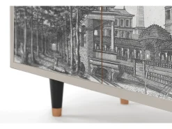 Aparador - 94x96x48 cm - BS3 - View of the Piazza, Arena