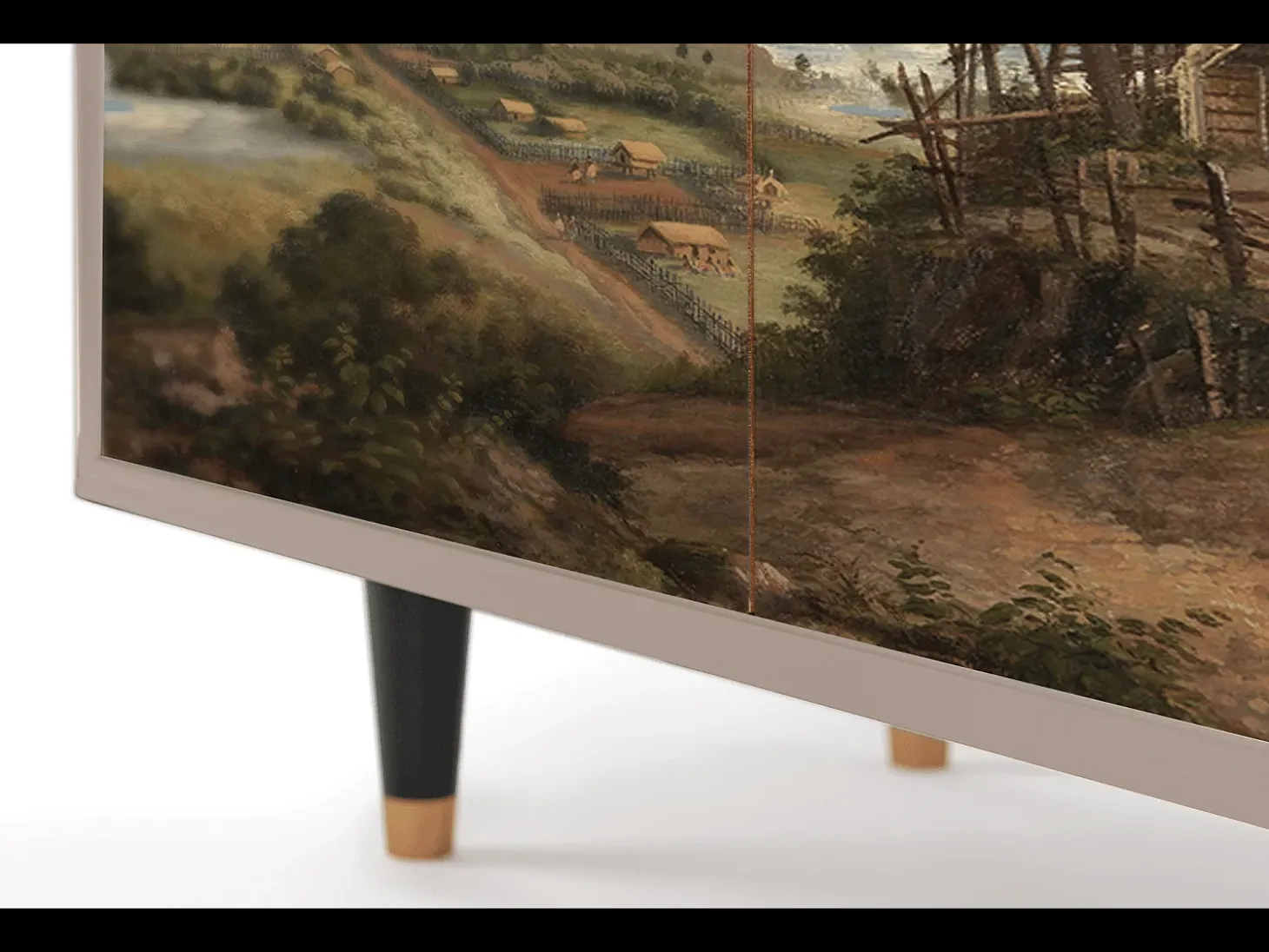 Aparador - 94x96x48 cm - BS3 - View Across the Plains , Latte