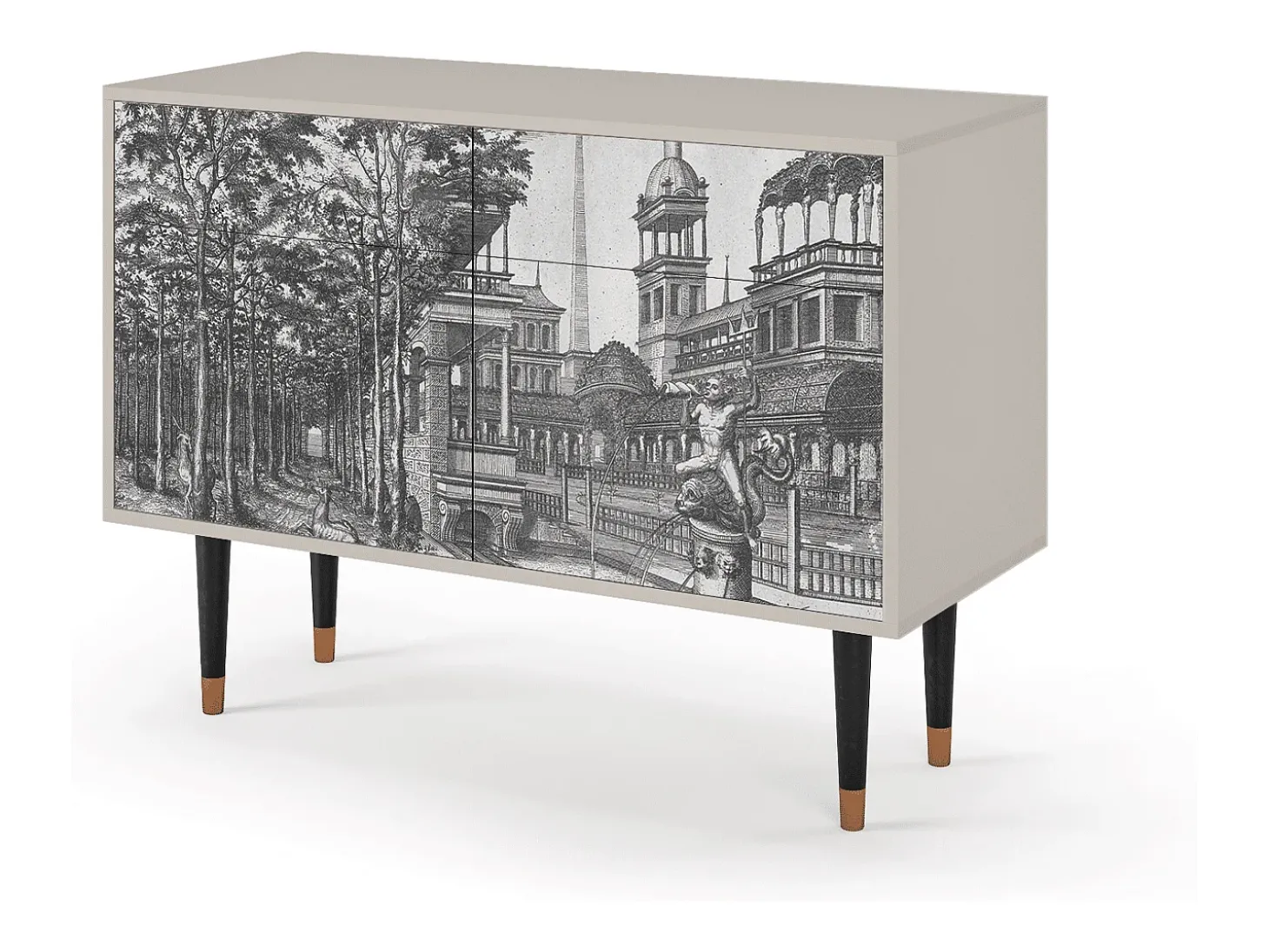 Aparador - 115x85x48 cm - BS4 - View of the Piazza, Arena