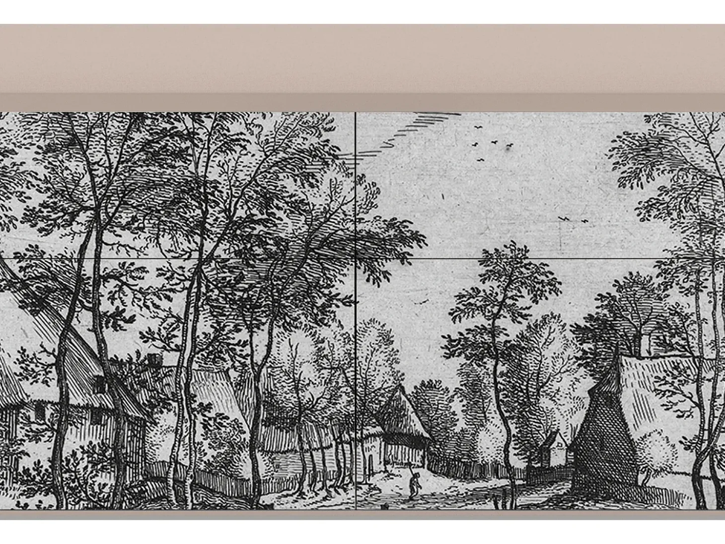 Aparador - 115x85x48 cm - BS4 - Village Road, Latte