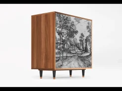 Aparador - 94x96x48 cm - BS3 - Village Road, Nogal