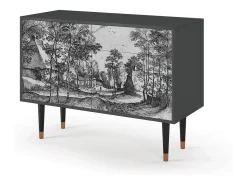 Aparador - 115x85x48 cm - BS4 - Village Road, Antracita