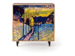 Aparador - 94x96x48 cm - BS3 - Winter Landscape, Nogal