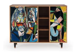Aparador - 125x98x48 cm - BS2 - Women of Algiers, Nogal
