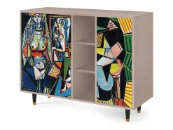 Aparador - 125x98x48 cm - BS2 - Women of Algiers, Latte