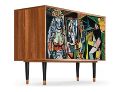 Aparador - 115x85x48 cm - BS4 - Women of Algiers, Nogal