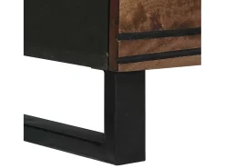 Aparador - 60x33,5x75 cm, madera maciza de mango