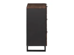 Aparador - 60x33,5x75 cm, madera maciza de mango