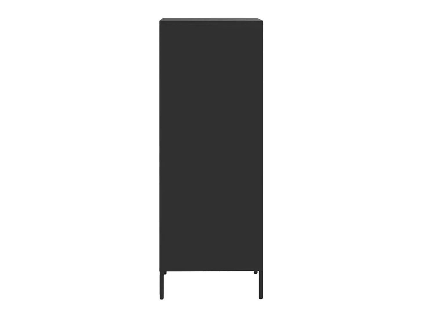 Aparador acero negro 35x39x103,5 cm
