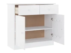 Aparador ALTA madera maciza de pino blanco 77x35x73 cm ES21052