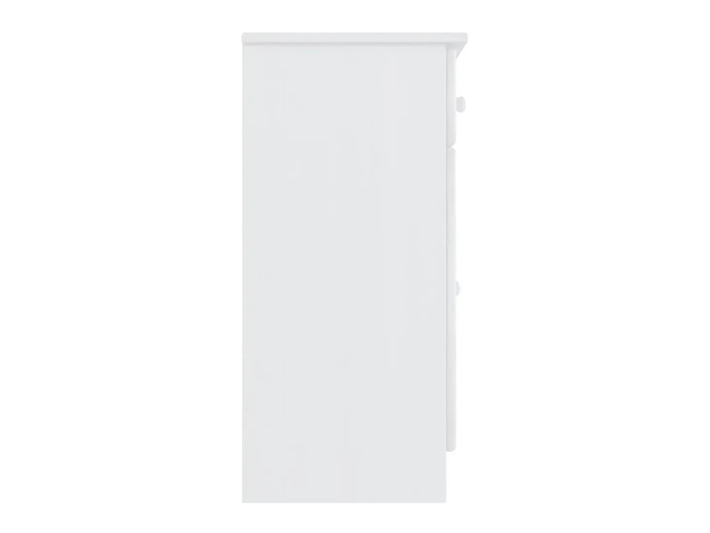 Aparador ALTA madera maciza de pino blanco 77x35x73 cm ES21052