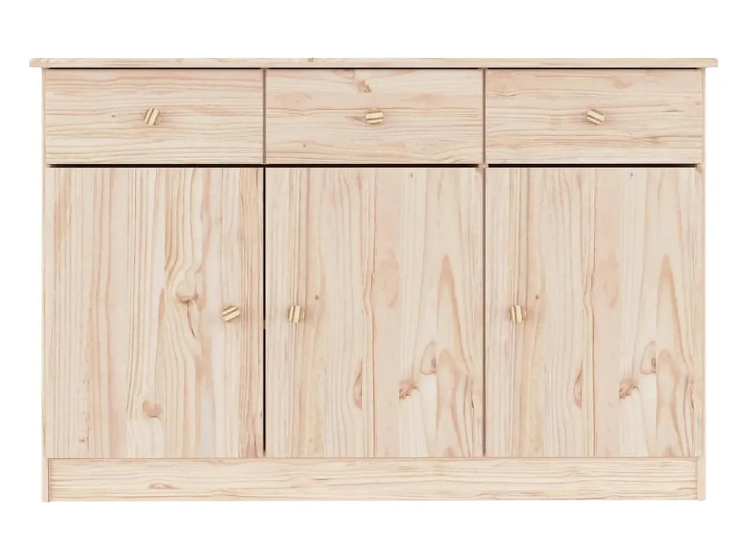 Aparador ALTA madera maciza de pino 112x35x73 cm