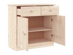 Aparador ALTA madera maciza de pino 77x35x73 cm ES63983