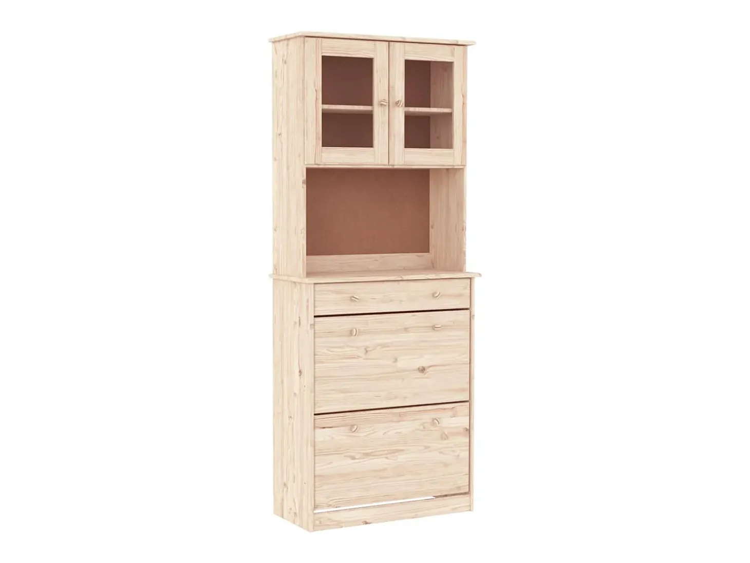 Aparador ALTA 77x35x188 cm madera maciza de pino