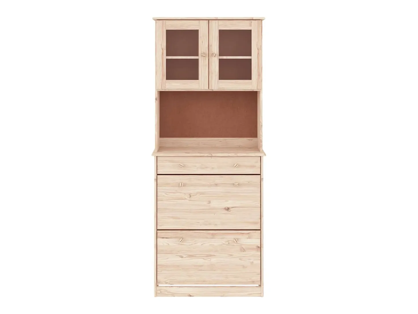 Aparador ALTA 77x35x188 cm madera maciza de pino