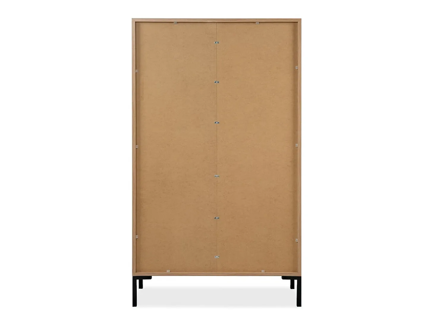 Aparador Alto 2 Puertas 2 Cajones y 2 Estantes H139 cm - Plock