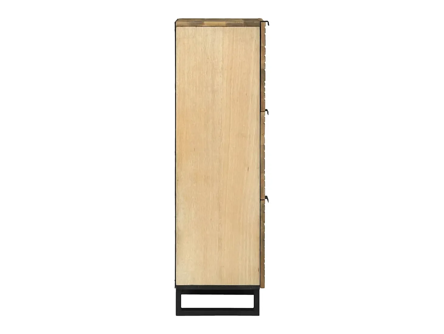 Aparador alto - 40x33,5x110 cm en madera maciza de mango