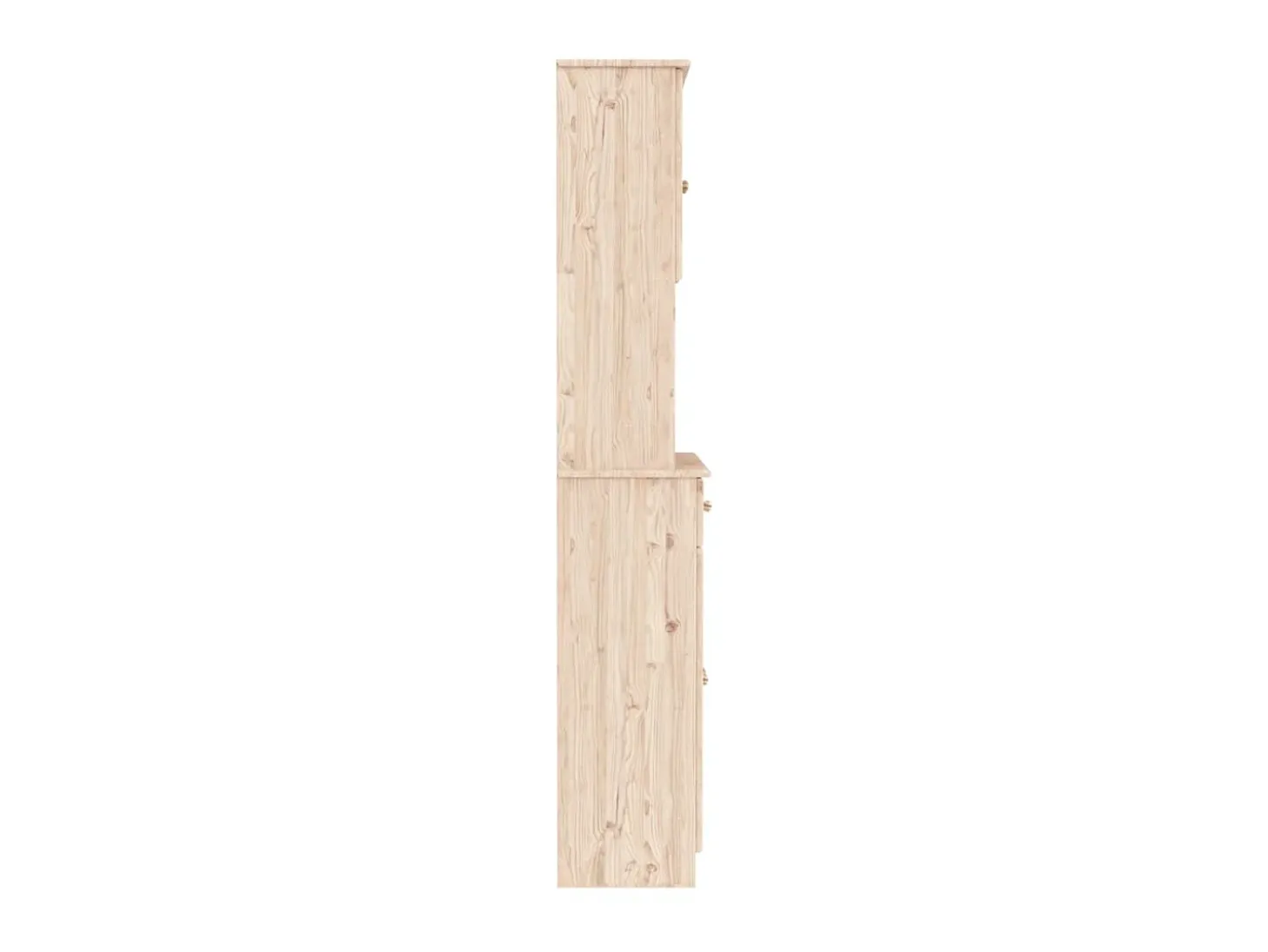 Aparador alto ALTA madera maciza de pino 77x35x188 cm ES28337