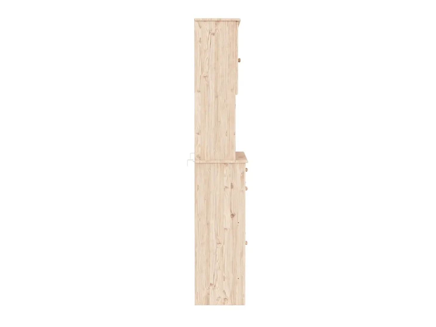 Aparador alto ALTA madera maciza de pino 77x35x188 cm ES40835