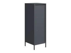 Aparador alto antracita 35x39x103,5 cm acero