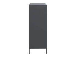 Aparador alto antracita 68x39x101,5 cm acero
