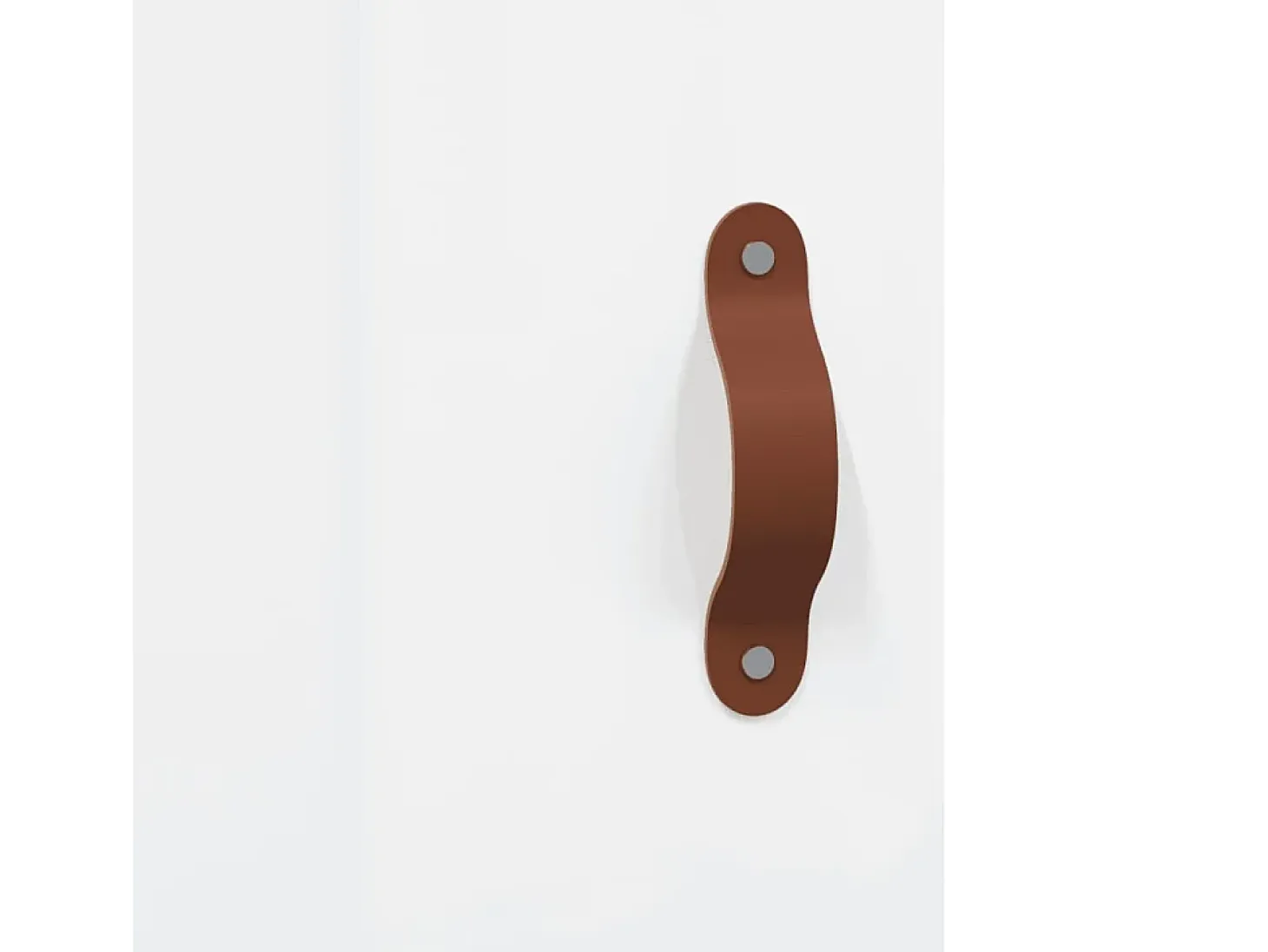 Aparador alto Blanco brillo 34,5x34x180 cm Madera de ingeniería