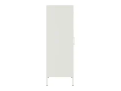 Aparador alto blanco 36x39x113 cm acero