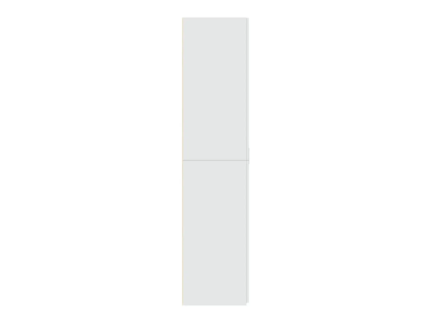 Aparador alto blanco 80x42,5x185 cm madera contrachapada