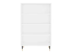 Aparador alto blanco 57x35x90 cm madera contrachapada