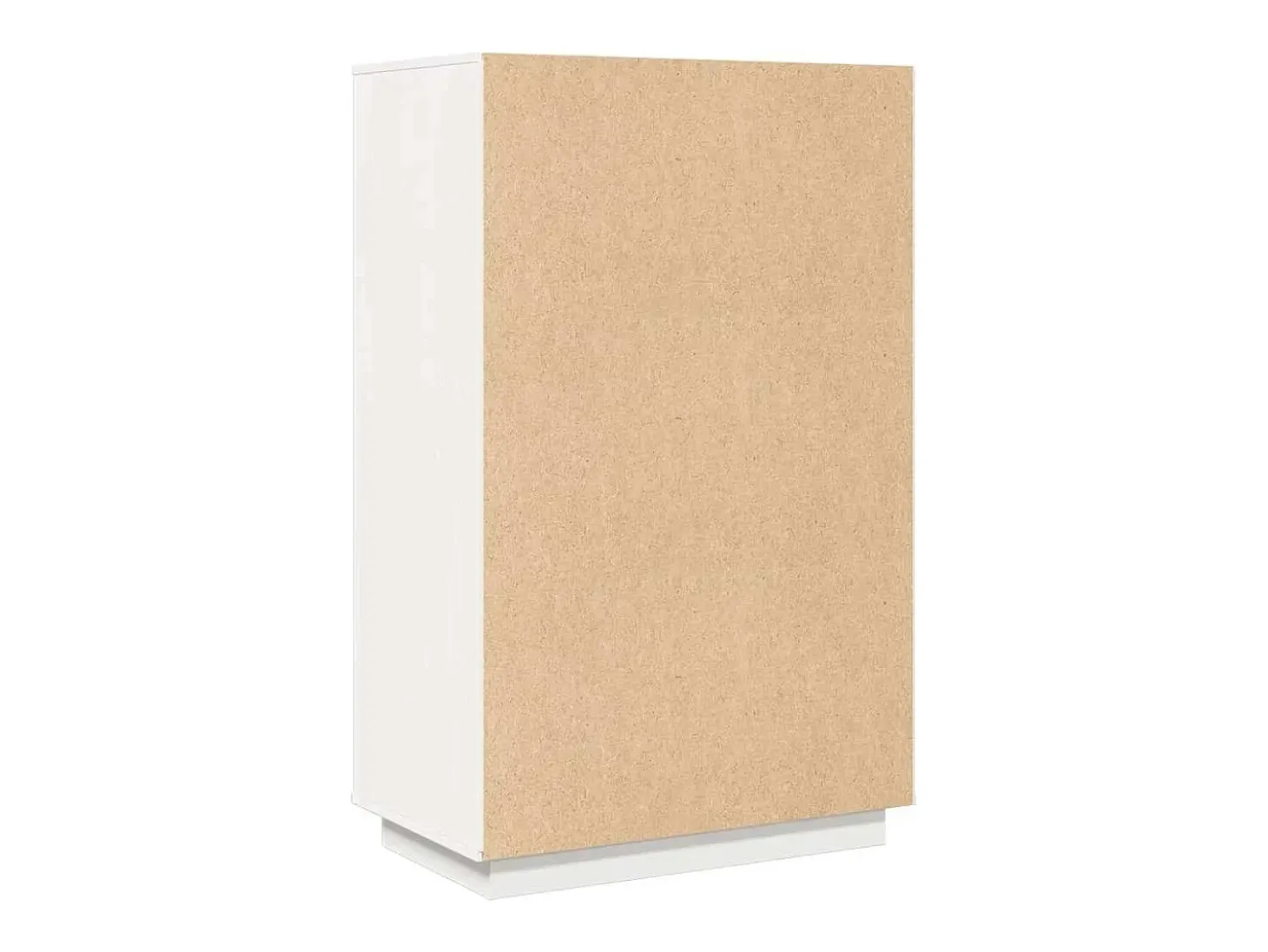 Aparador alto Blanco 67x40x108,5 cm Madera maciza de pino