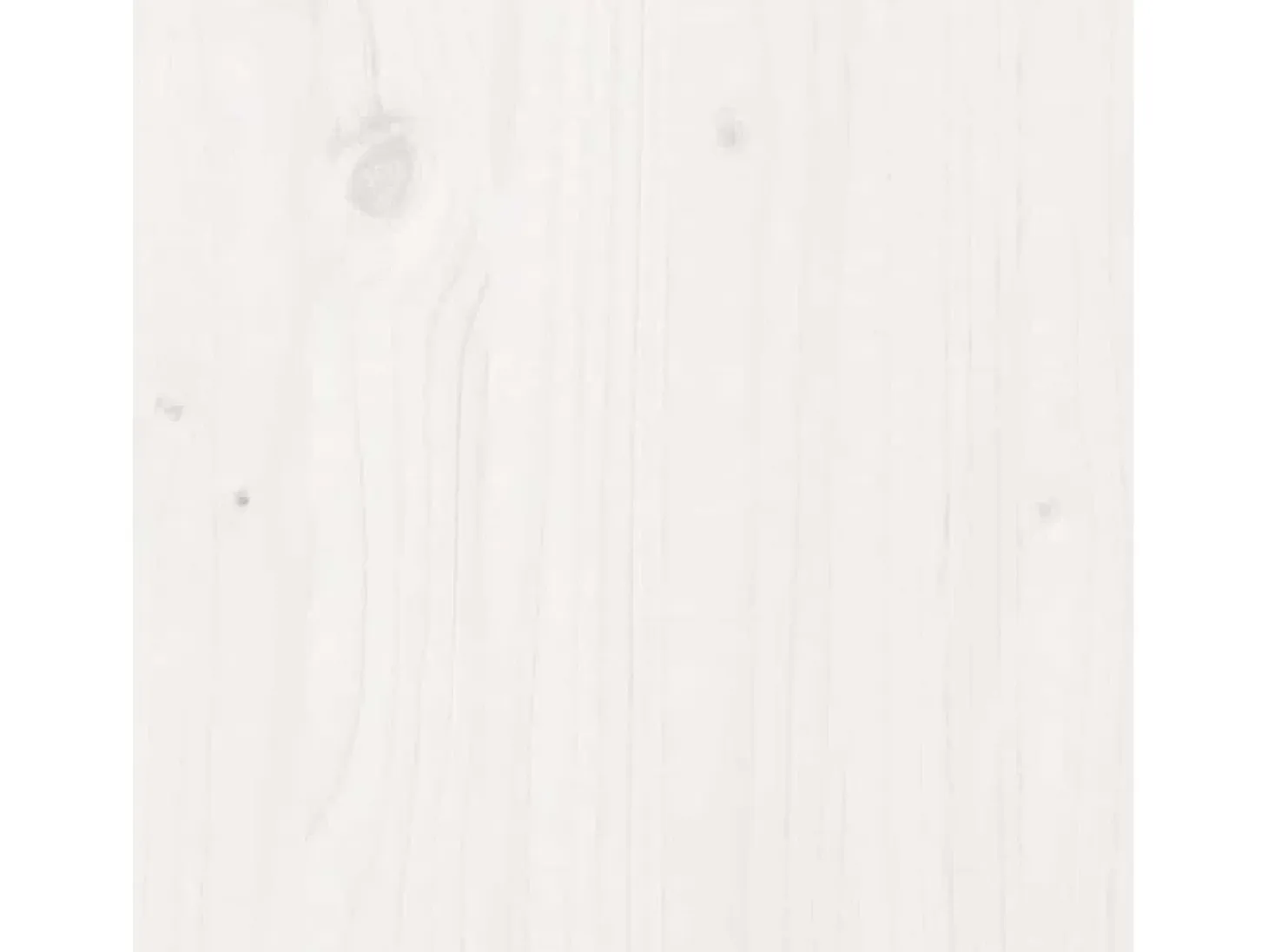 Aparador alto Blanco 67x40x108,5 cm Madera maciza de pino