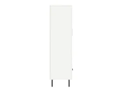 Aparador alto blanco 69,5x31x115 cm madera contrachapada