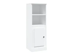 Aparador alto blanco 36x35,5x103,5 cm madera contrachapada