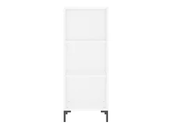 Aparador alto blanco 34,5x34x180 cm Madera contrachapada