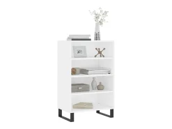 Aparador alto blanco 57x35x90 cm madera contrachapada