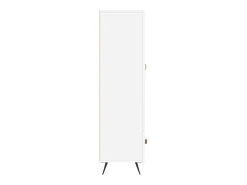 Aparador alto blanco 69,5x31x115 cm madera contrachapada