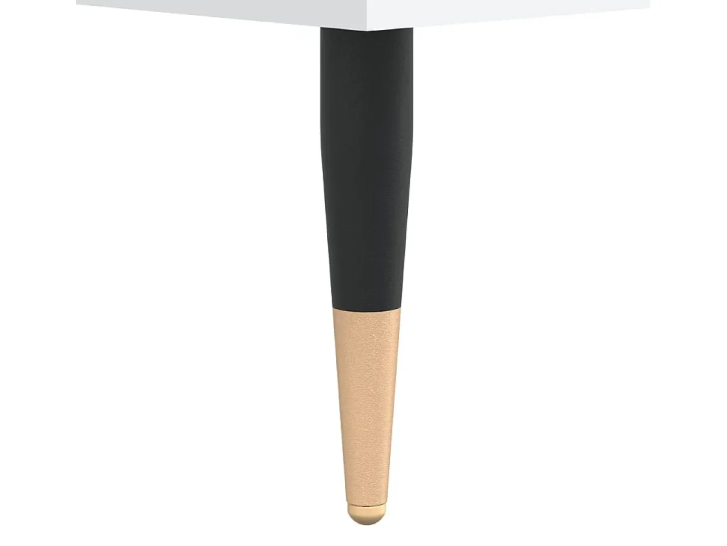 Aparador alto blanco 60x36x110 cm Madera contrachapada