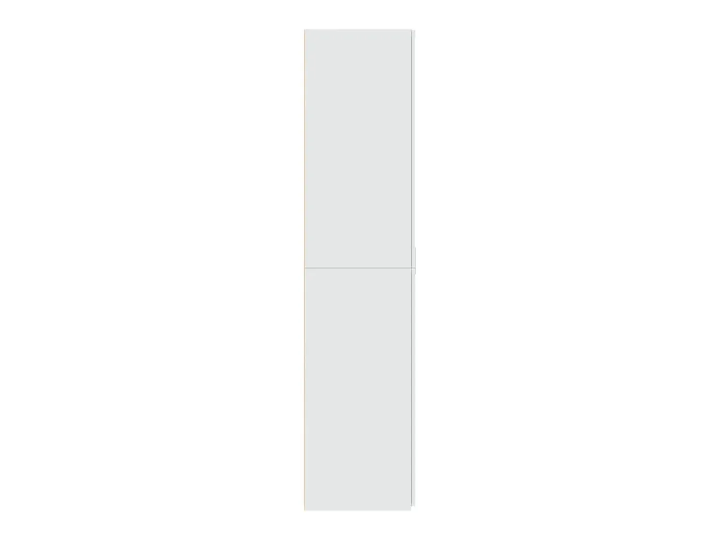 Aparador alto blanco 70x42,5x185 cm madera contrachapada