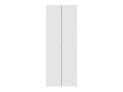 Aparador alto blanco 70x42,5x185 cm madera contrachapada