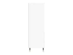 Aparador alto blanco 40x36x110 cm Madera contrachapada