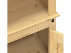 Aparador alto Corona 74x38x170 cm madera maciza de pino
