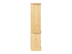 Aparador alto Corona 74x38x170 cm madera maciza de pino