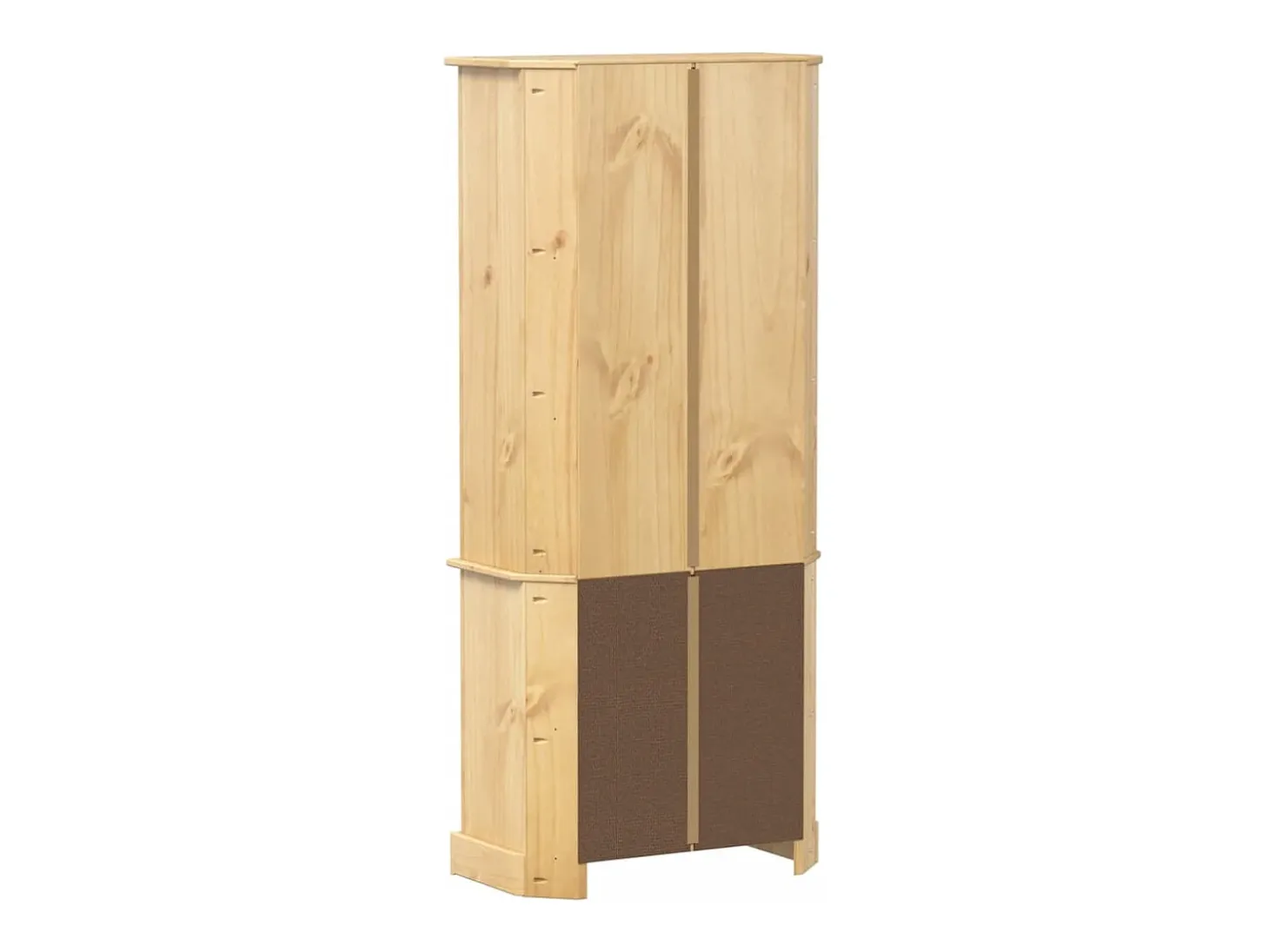 Aparador alto Corona 74x38x170 cm madera maciza de pino