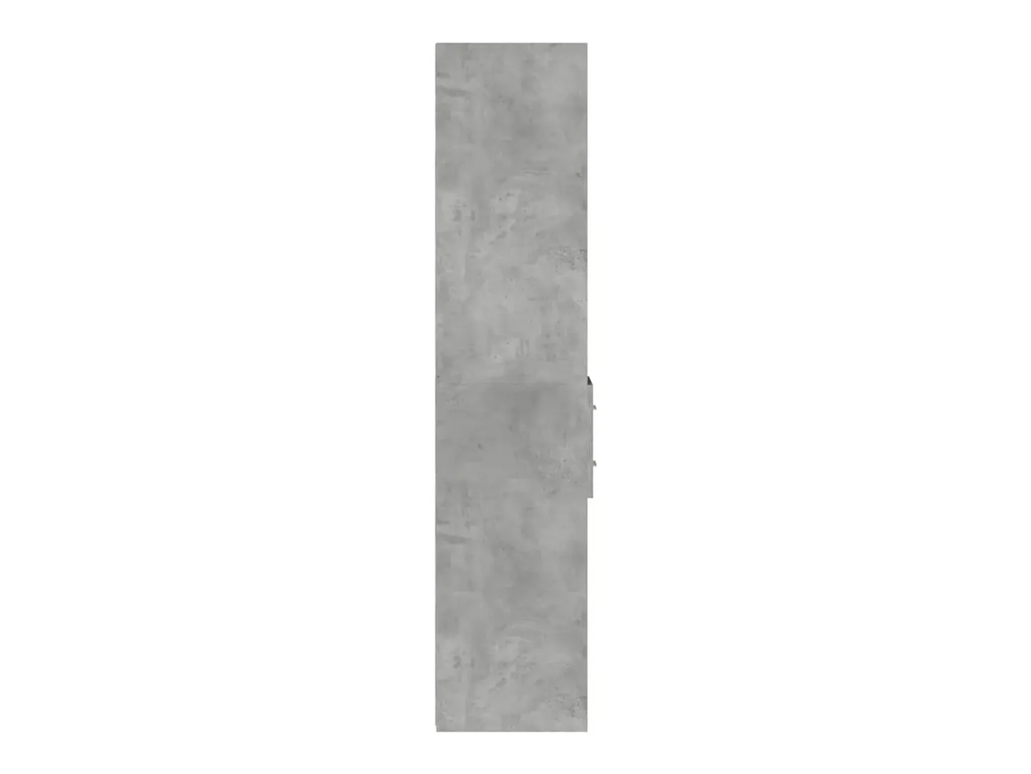 Aparador alto gris hormigón 30x42,5x185 cm madera de ingeniería