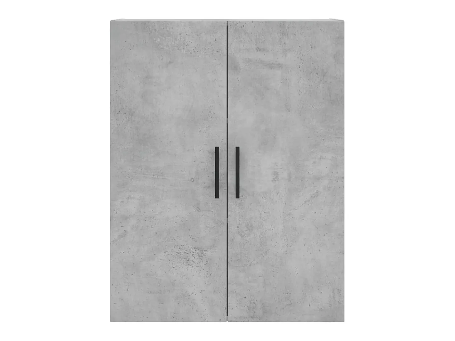 Aparador alto Gris hormigón 69,5x34x180 cm Madera de ingeniería