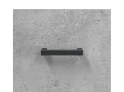 Aparador alto Gris hormigón 69,5x34x180 cm Madera de ingeniería