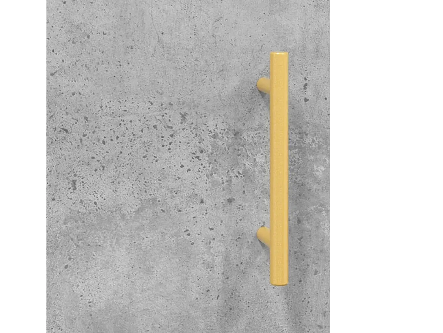 Aparador alto Gris hormigón 69,5x34x180 cm Madera de ingeniería
