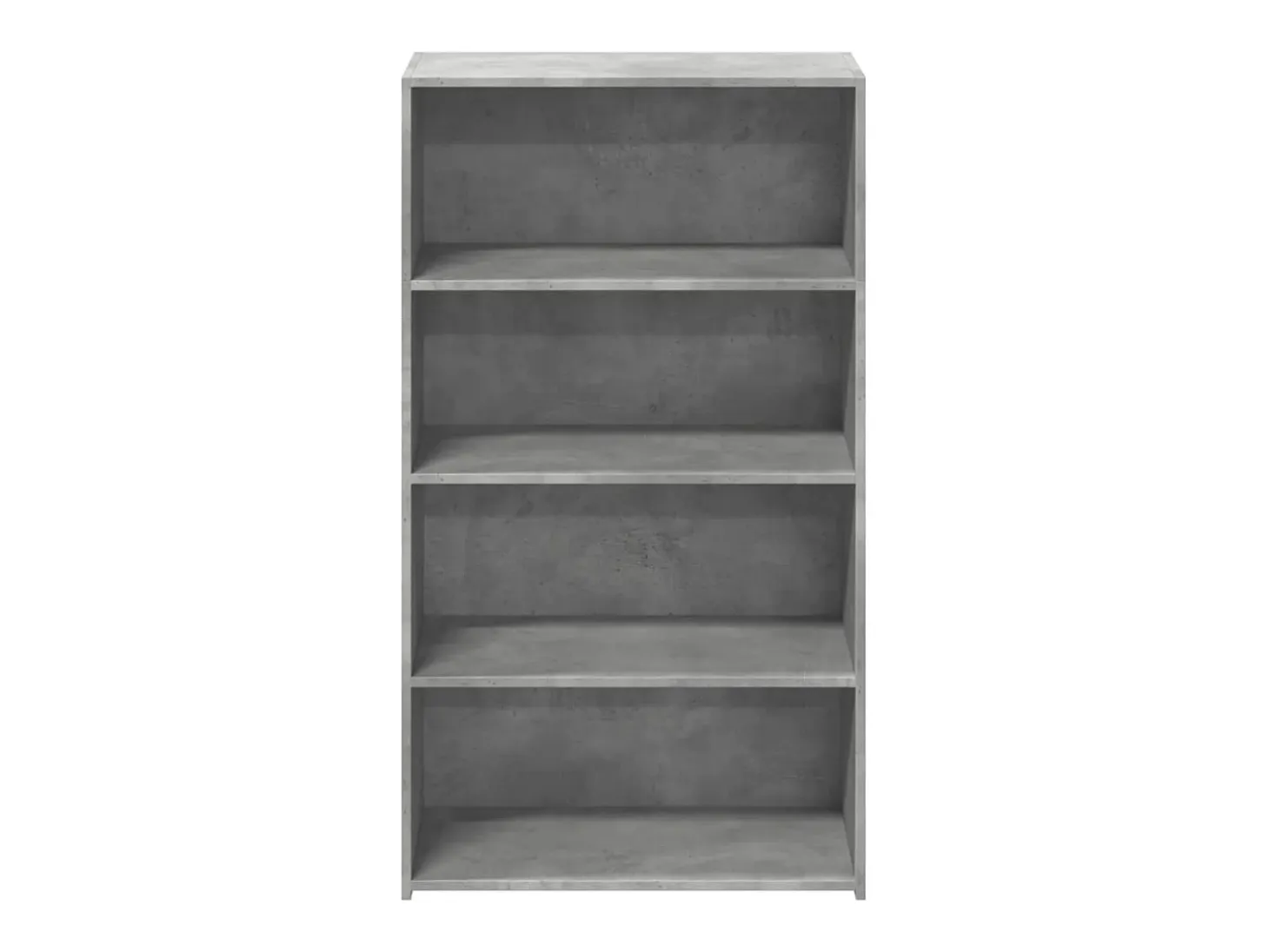 Aparador alto gris hormigón 70x41x124 cm madera de ingeniería