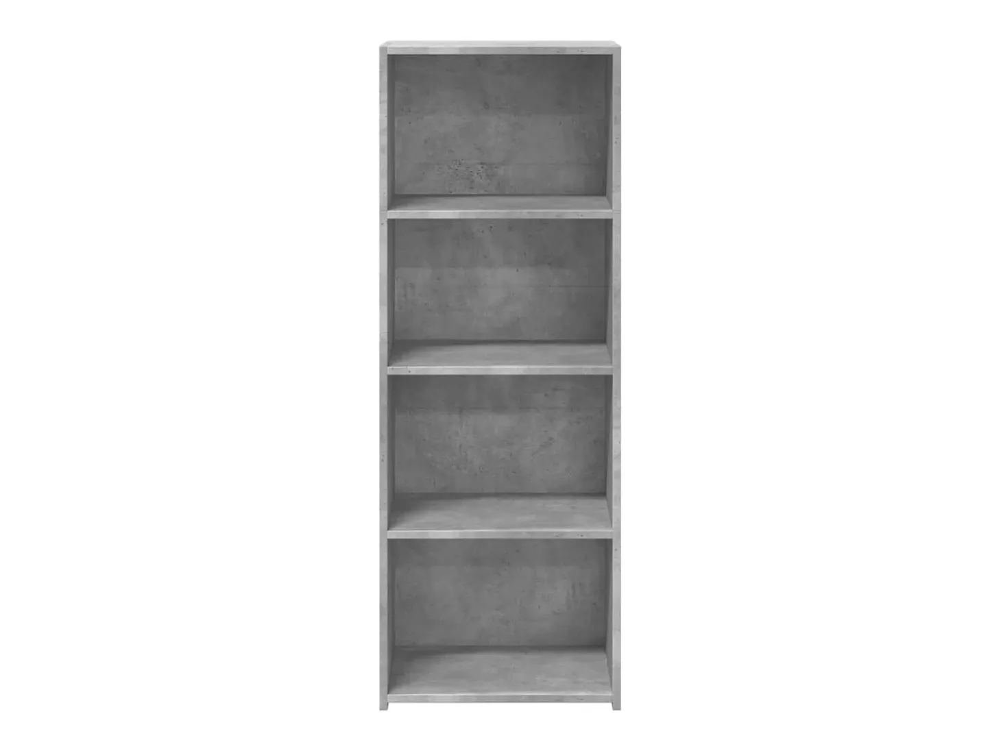 Aparador alto gris hormigón 45x41x124 cm madera de ingeniería